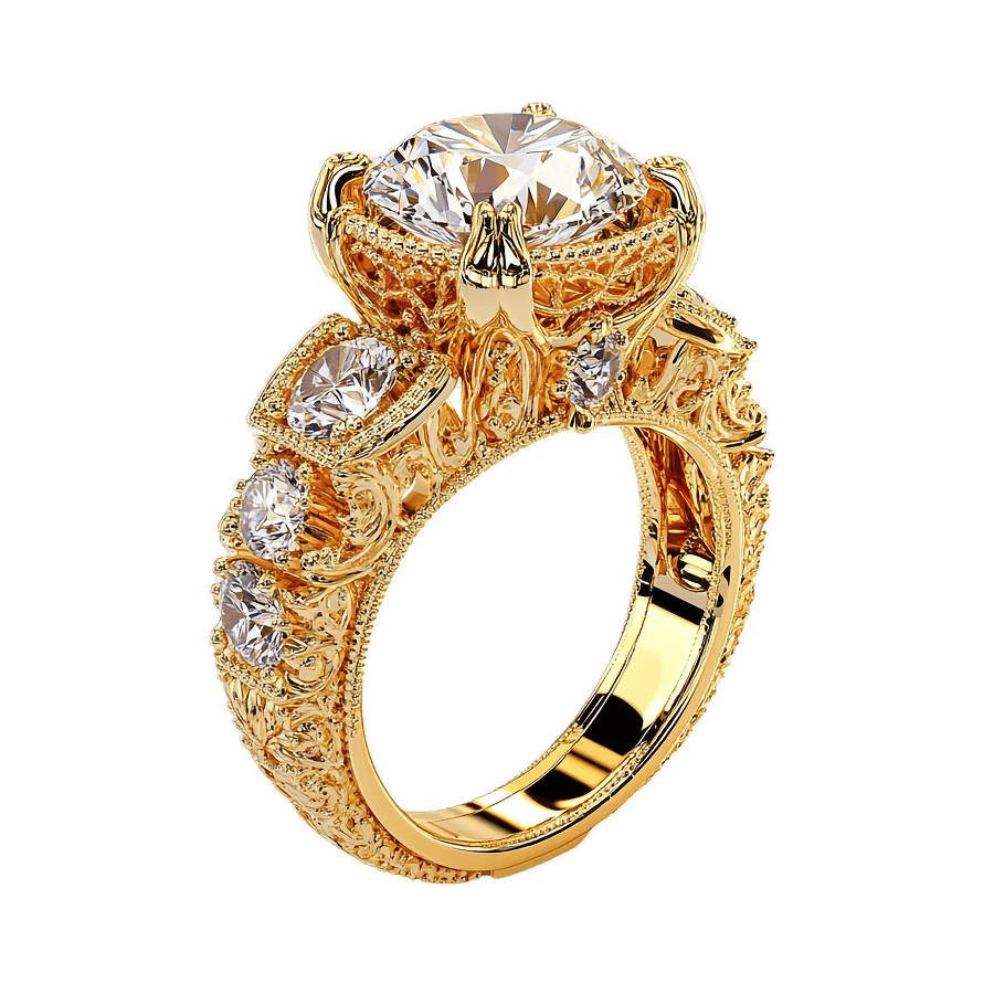 GOLD/DIAMOND RING