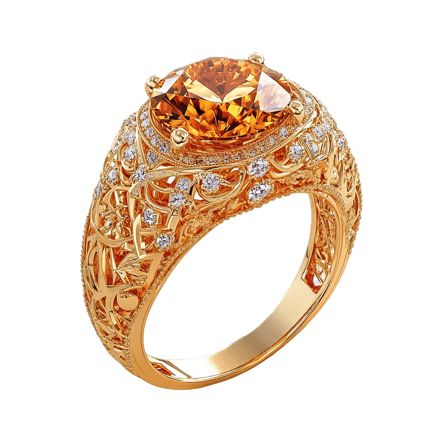 GOLD/DIAMOND RING